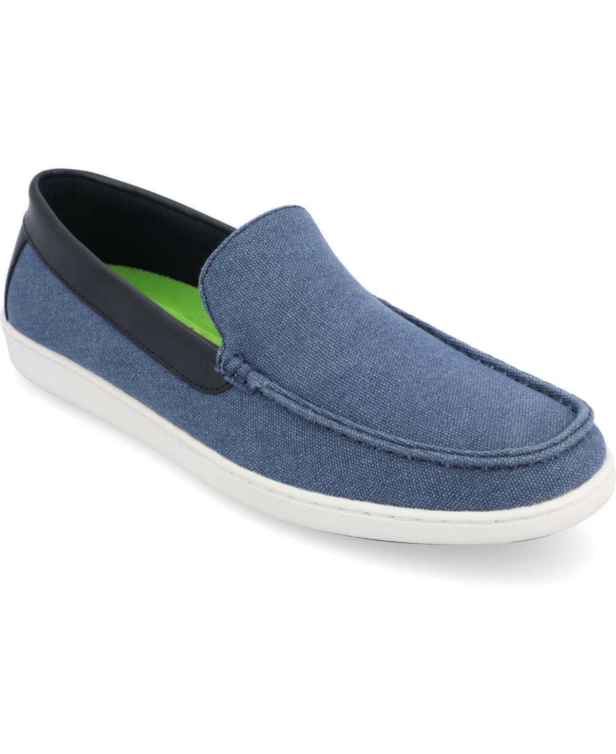 Vance Co. Corey Mens Loafers Blue Product Image