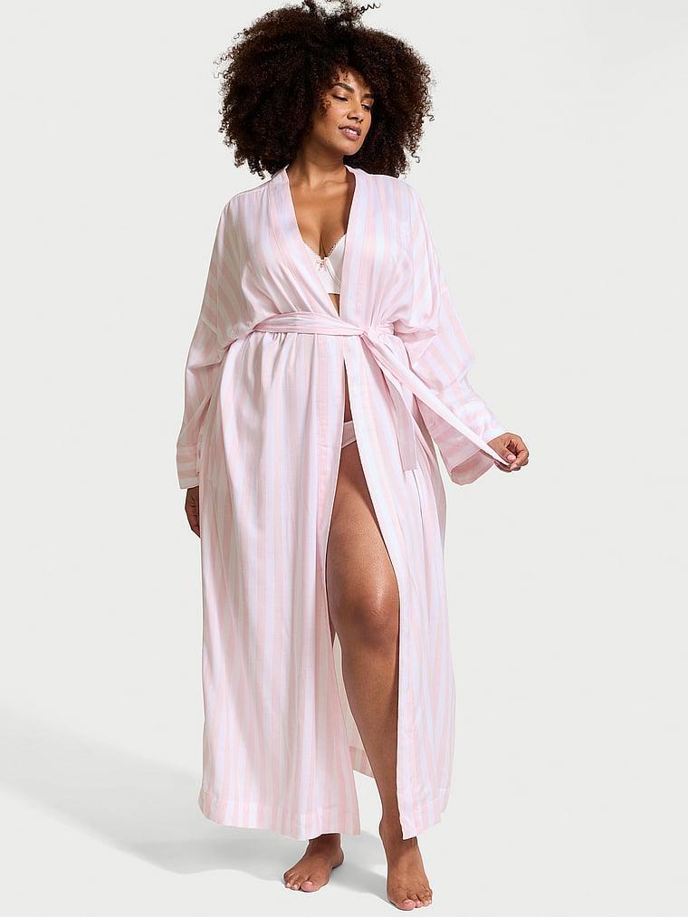 Modal-Cotton Long Robe Product Image