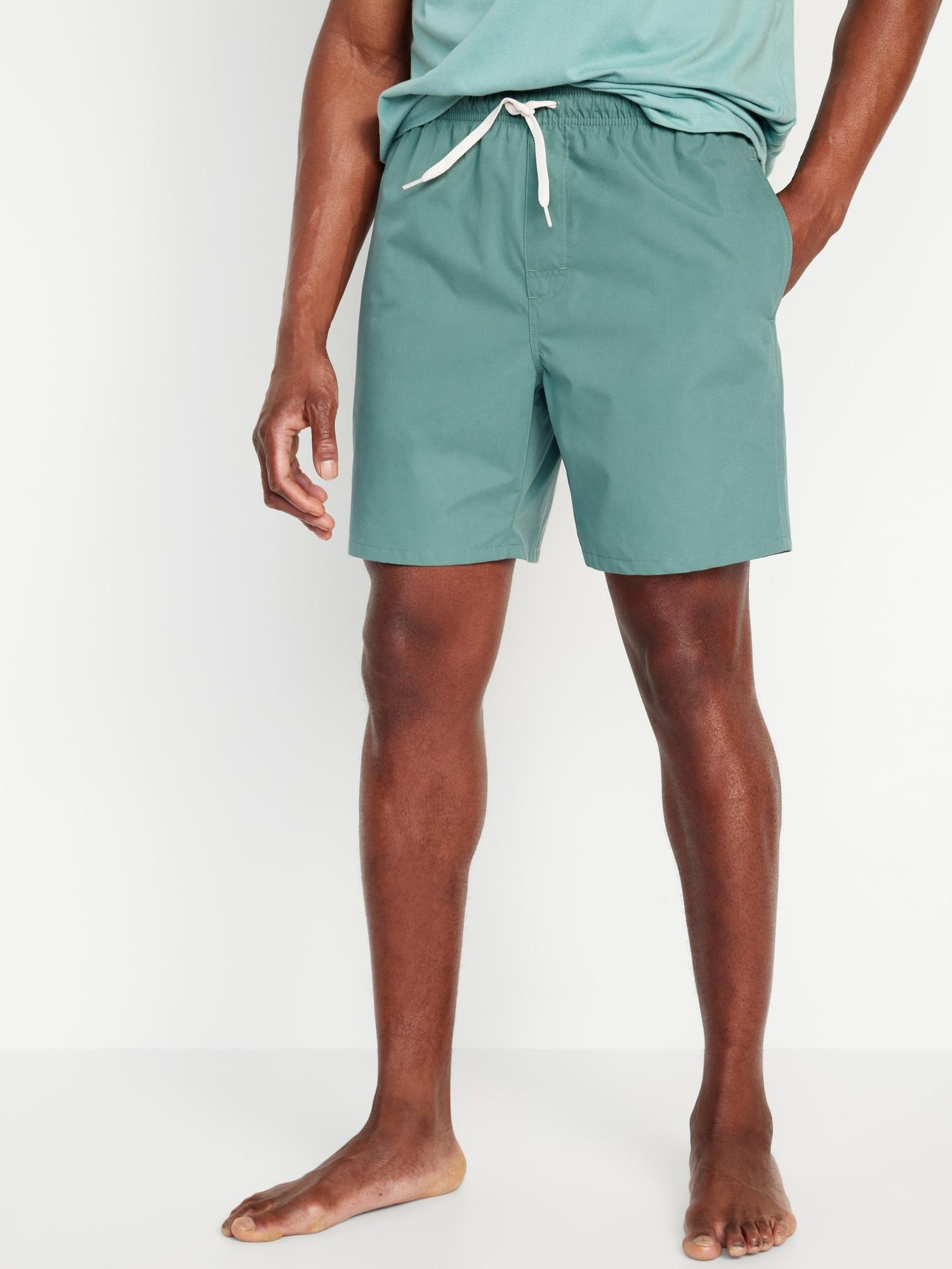 Solid Swim Trunks for Men -- 7-inch inseam Product Image