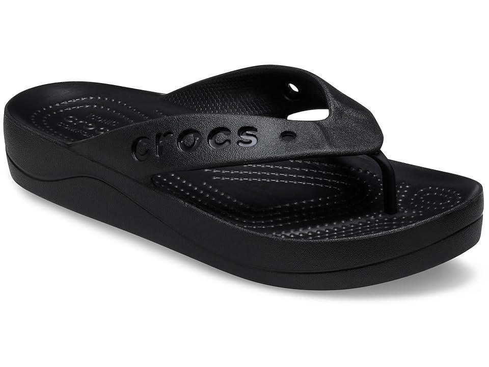 Crocs Via Platform Flips Sandals Women's Sandals Product Image