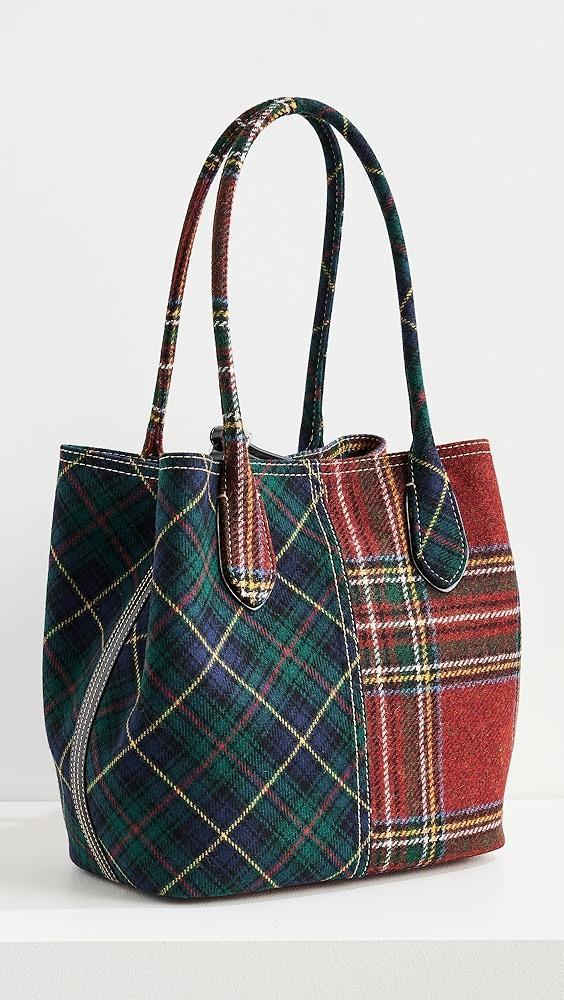 Polo Ralph Lauren Patchwork Wool Medium Bellport Tote | Shopbop Product Image