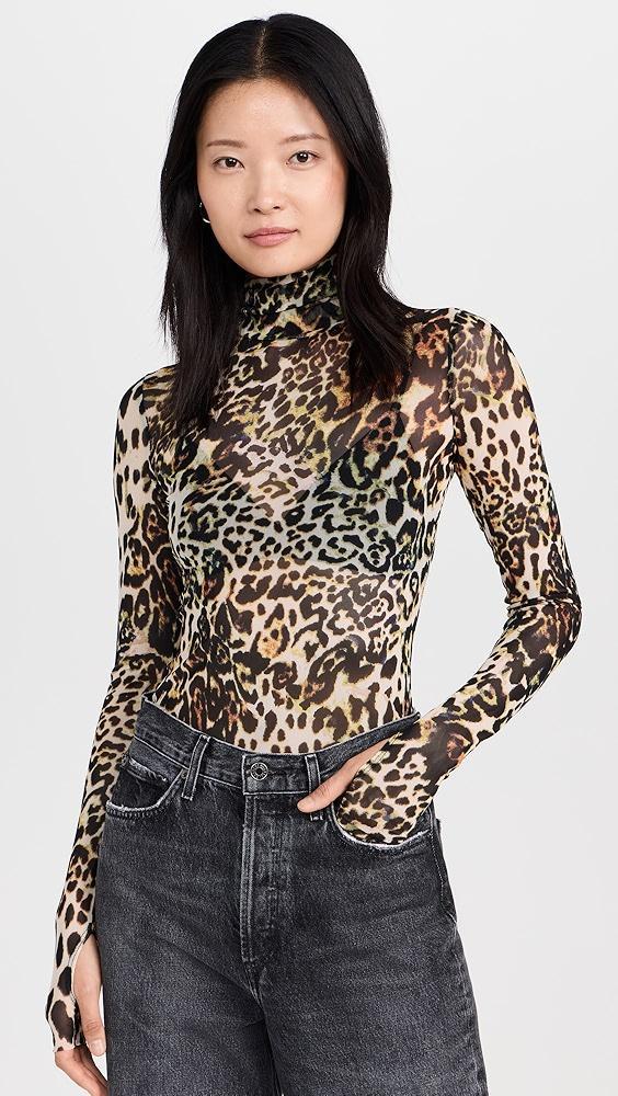 AFRM Zadie Turtleneck Long Sleeve Top | Shopbop Product Image