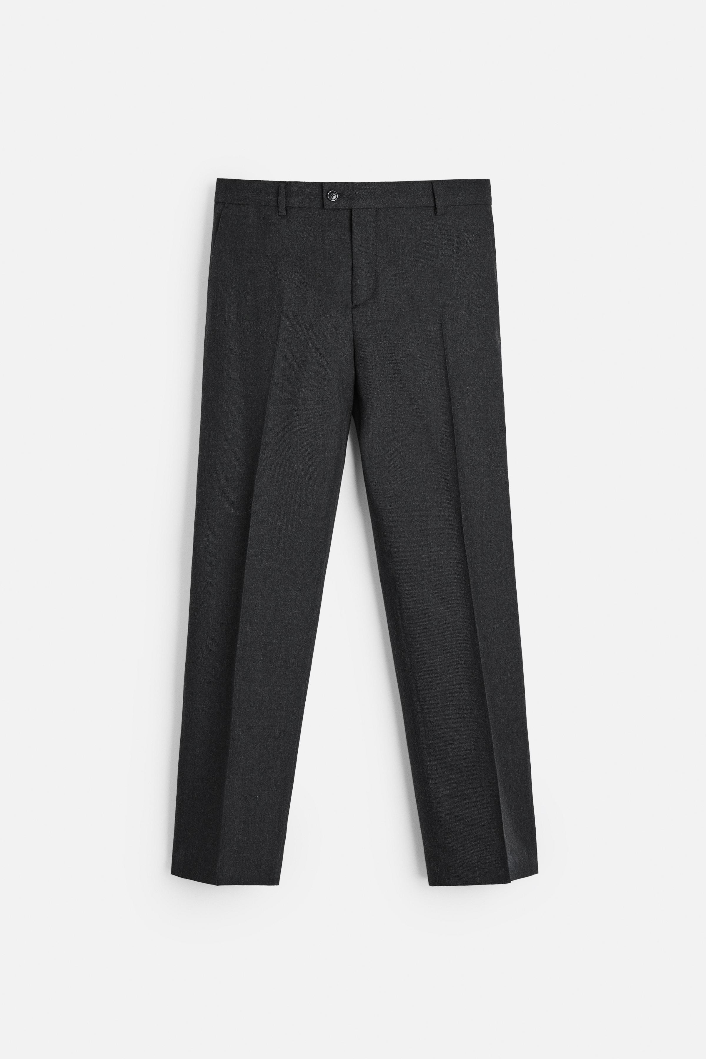 100% WOOL SUIT PANTS Product Image