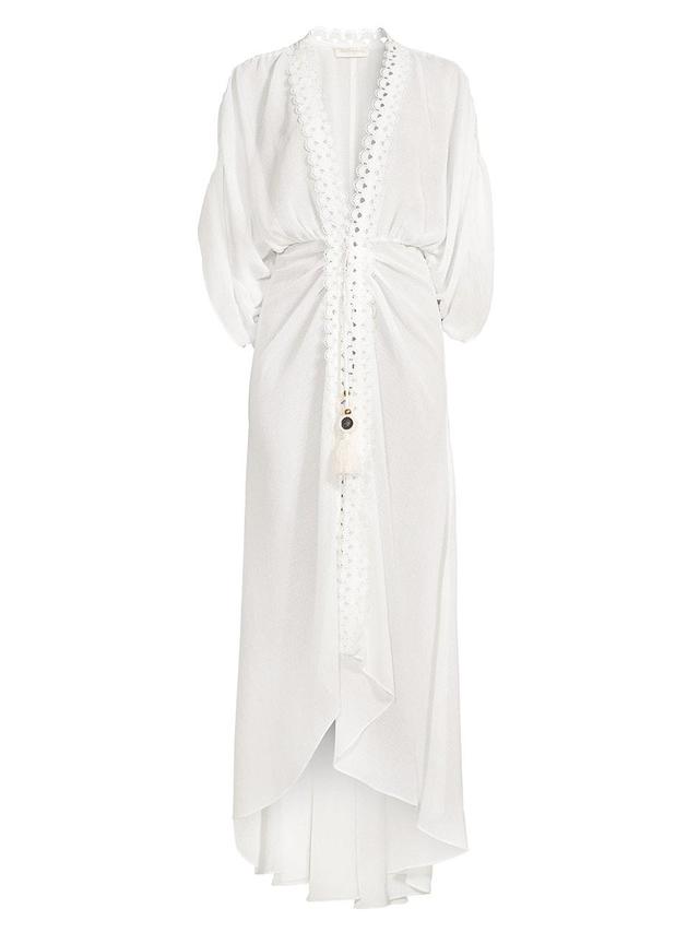 Ramy Brook Raelynn Lace Trim Cover-Up Dress Product Image