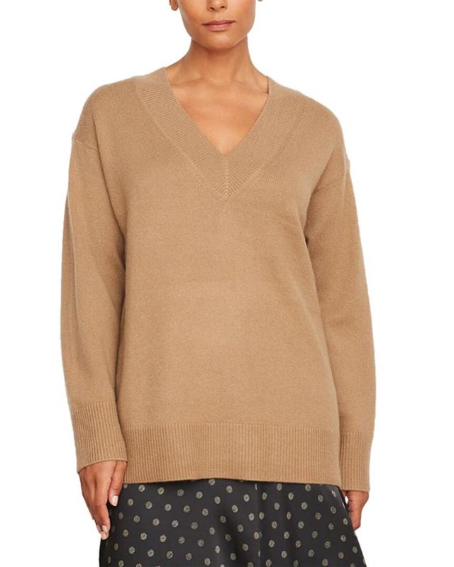 Plus Wide Wool & Cashmere-blend Tunic Product Image