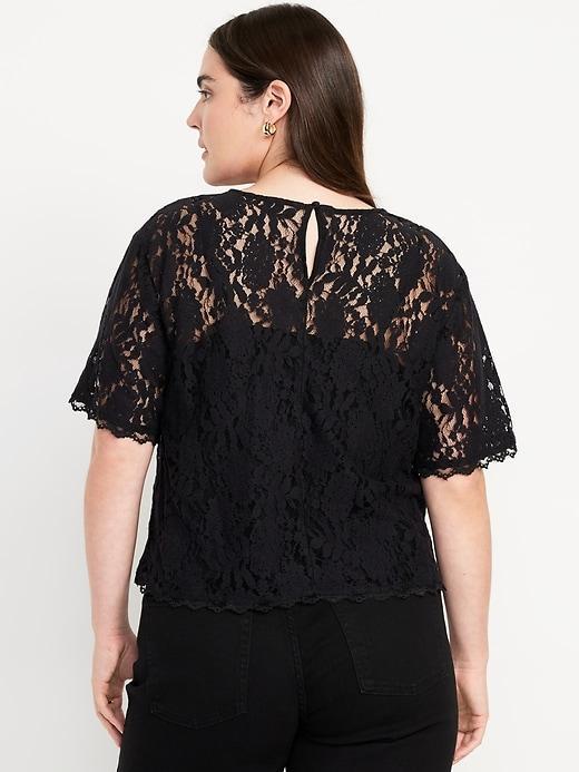 Lace Shell Top Product Image