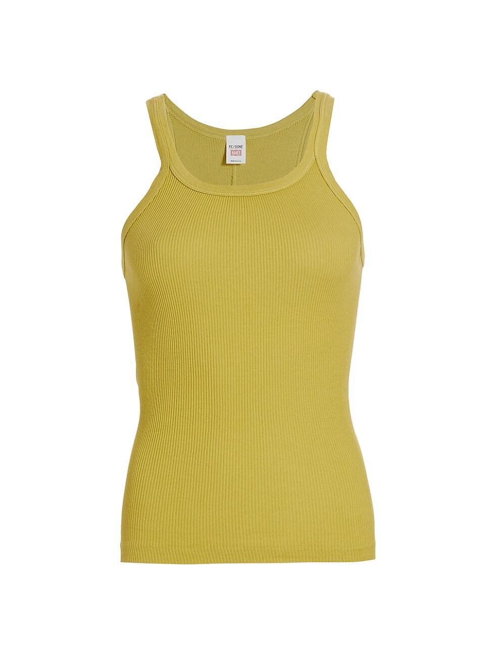 Re/Done Rib Cotton Tank Product Image