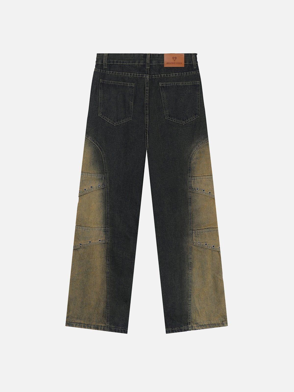 Aelfric Eden Washed Loose Jeans Product Image