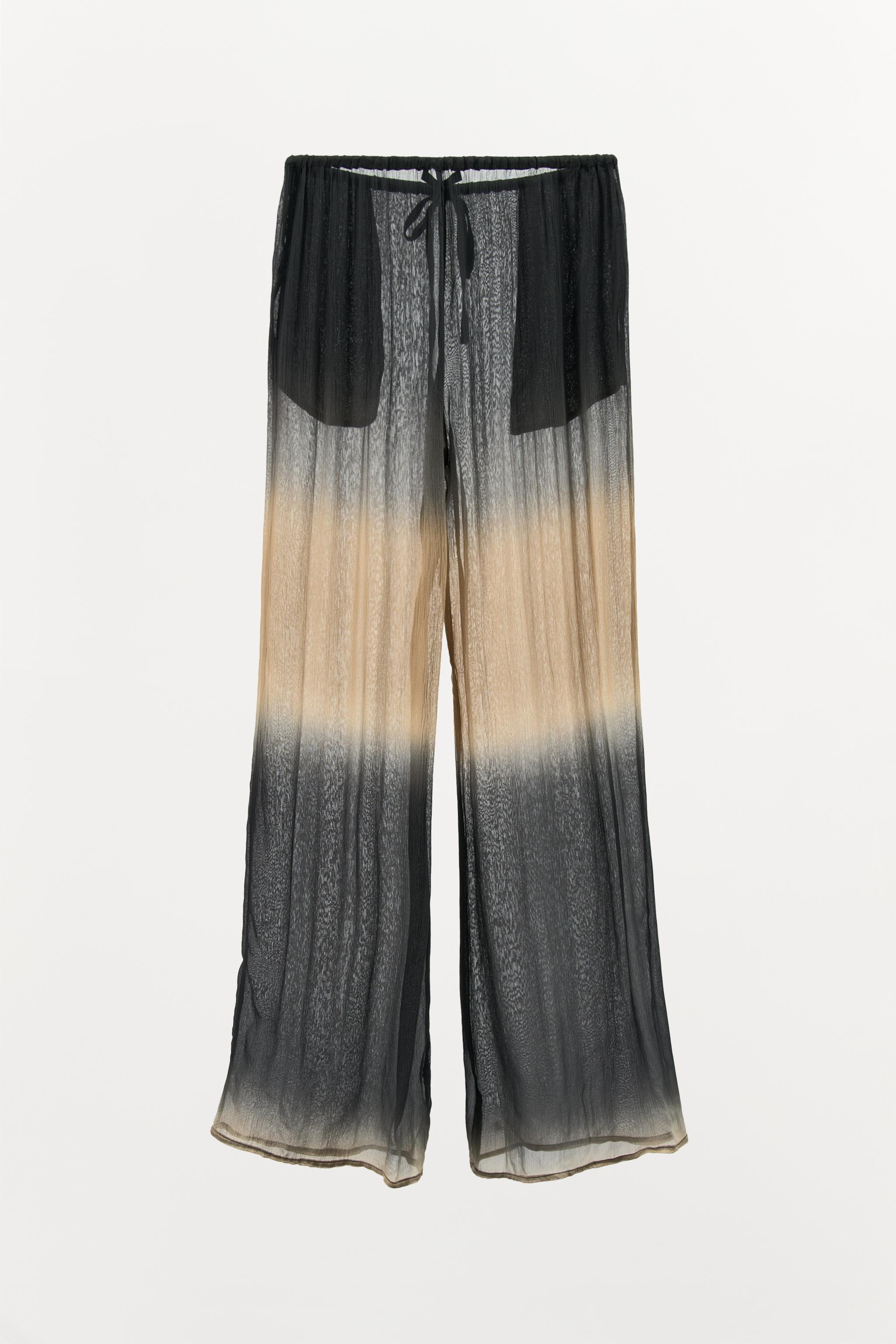 TIE DYE FLOWY PANTS Product Image