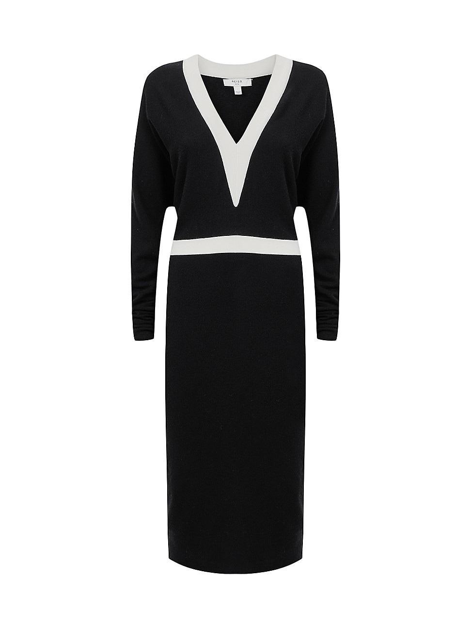 Womens Jodie Contrast Trim Sheath Dress Product Image