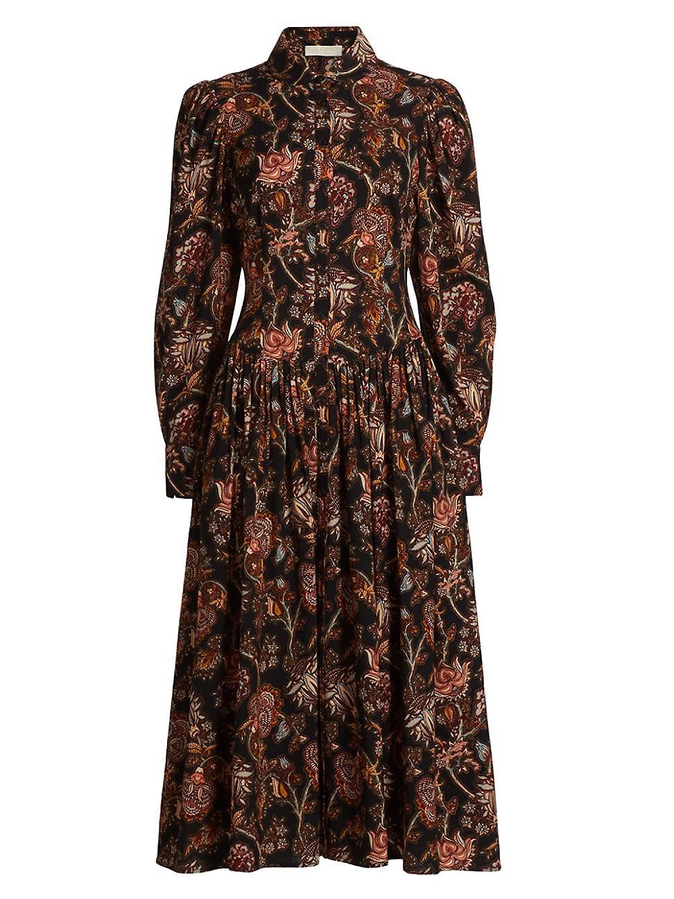 Womens Celia Paisley Shirtdress Product Image