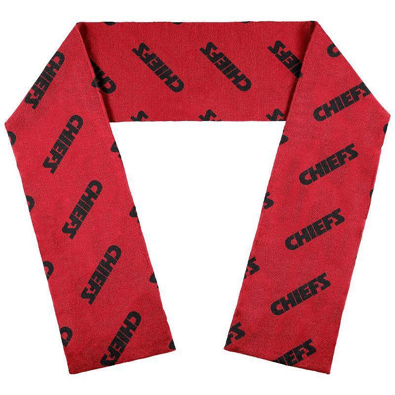 Womens Wear by Erin Andrews Kansas City Chiefs Team Wordmark Scarf Product Image