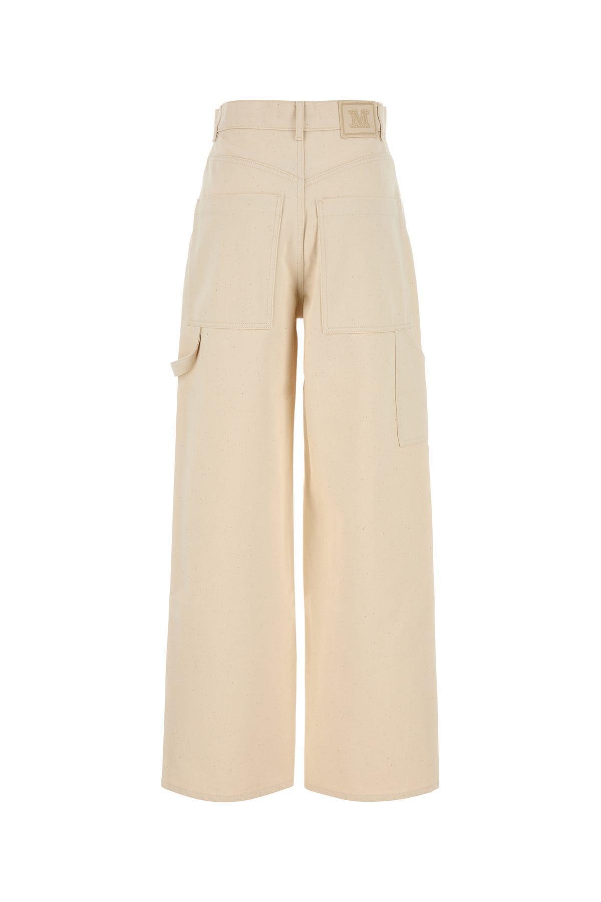 MAX MARA Pantalone Segnale-40 Nd  Female In White Product Image