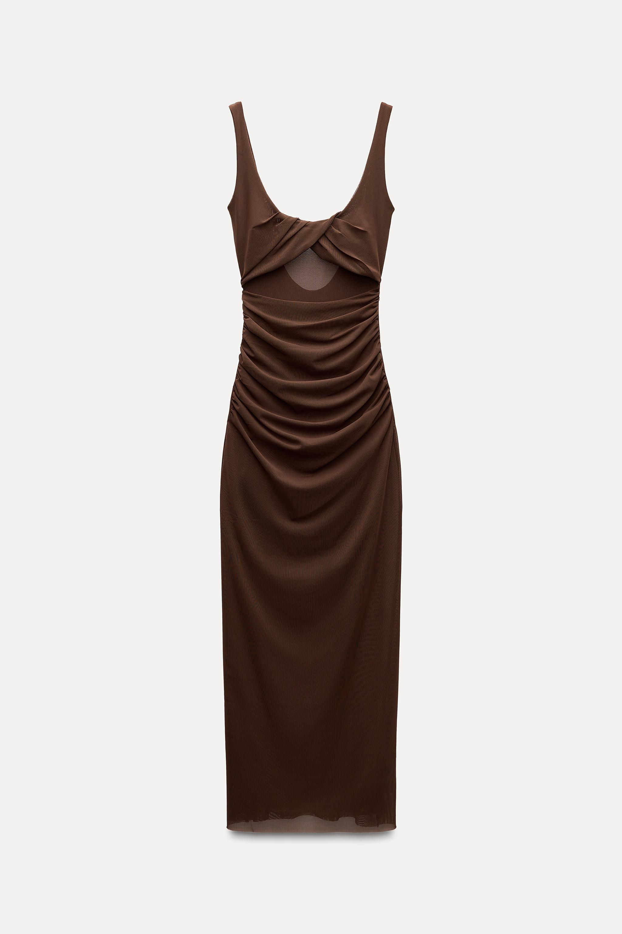 TULLE MIDI DRESS Product Image