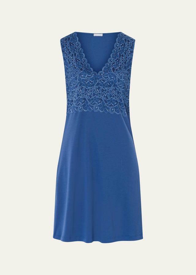 Womens Moments Lace Tank Night Gown Product Image