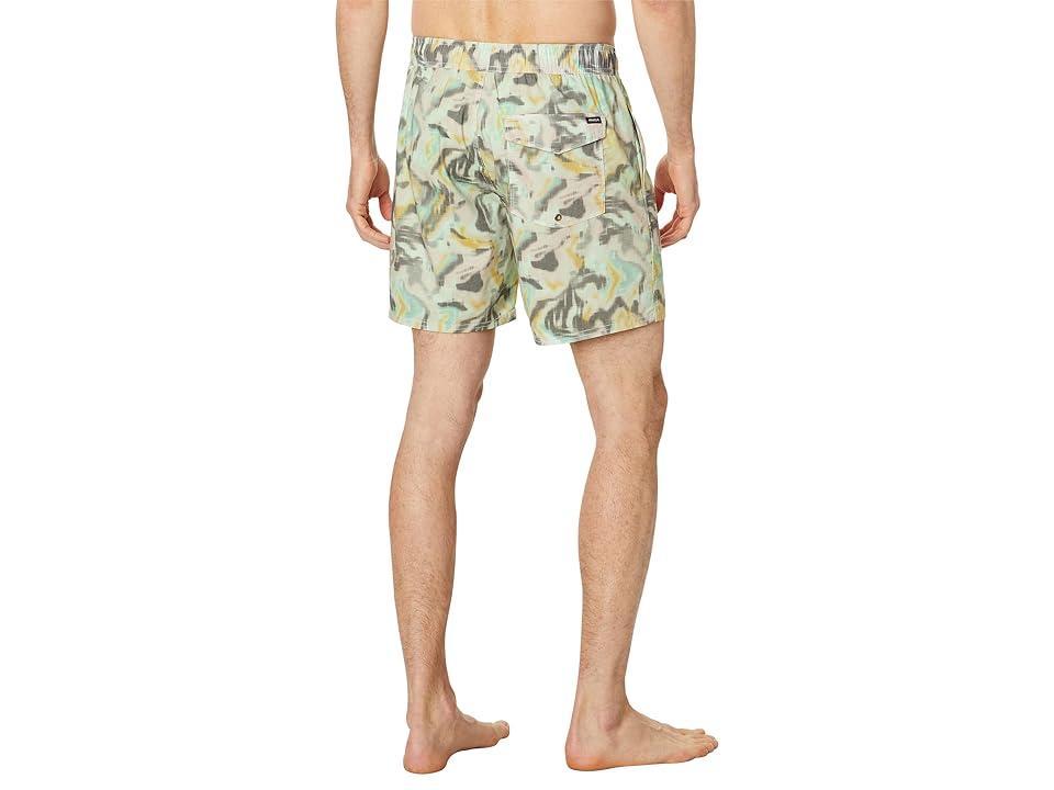 RVCA Manic Elastic 17 Shorts (Light ) Men's Swimwear Product Image