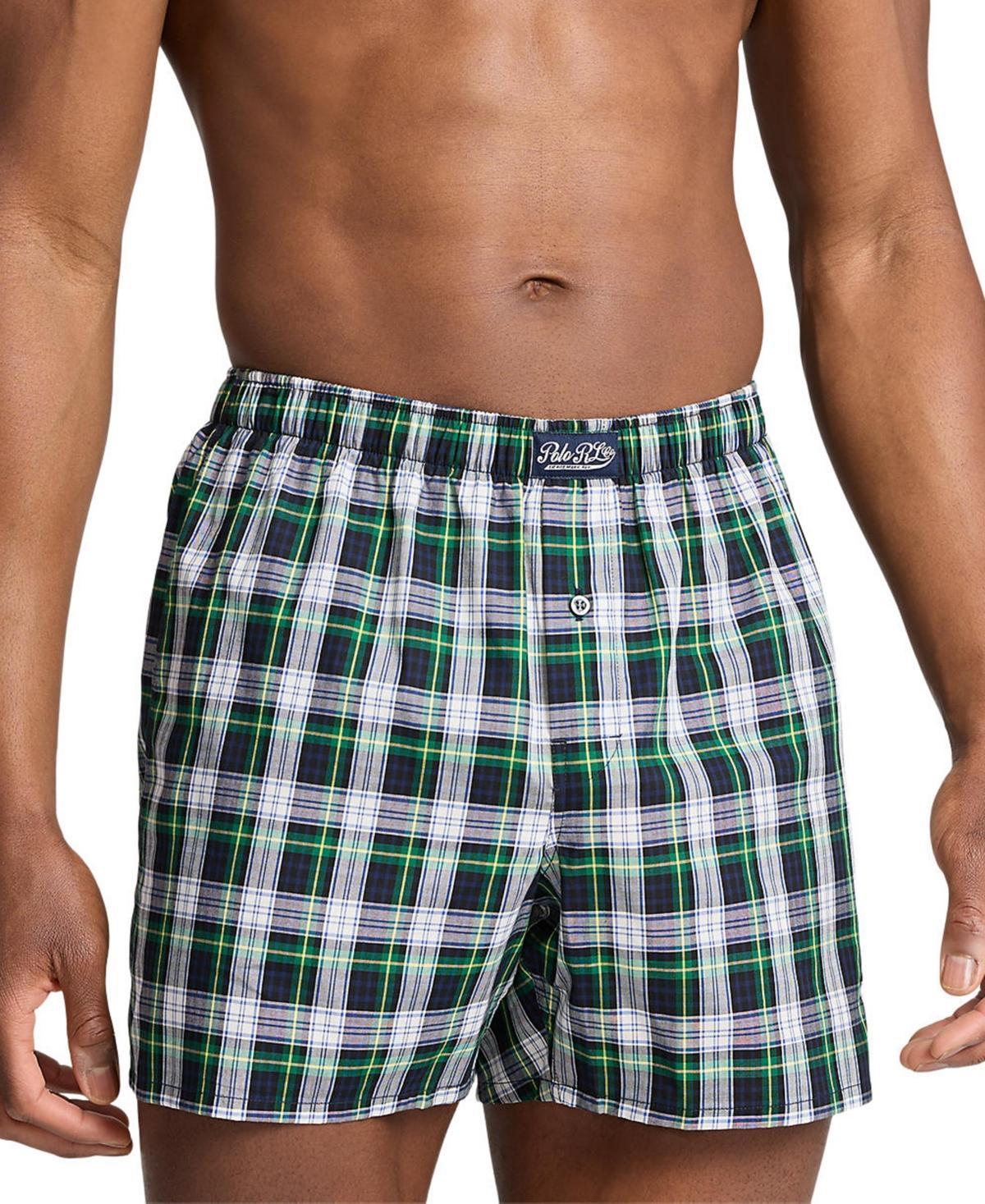 Polo Ralph Lauren Mens Plaid Woven Boxers - RADCLIFF PLAID Product Image