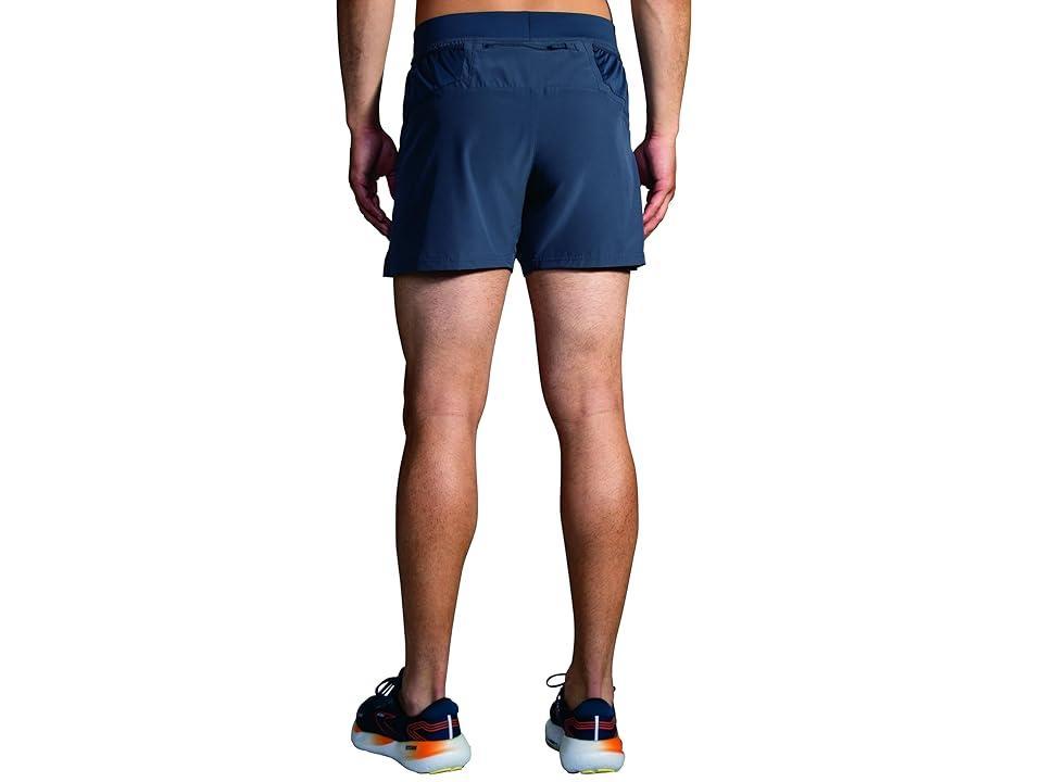 Brooks Sherpa 5 Shorts Slate) Men's Shorts Product Image