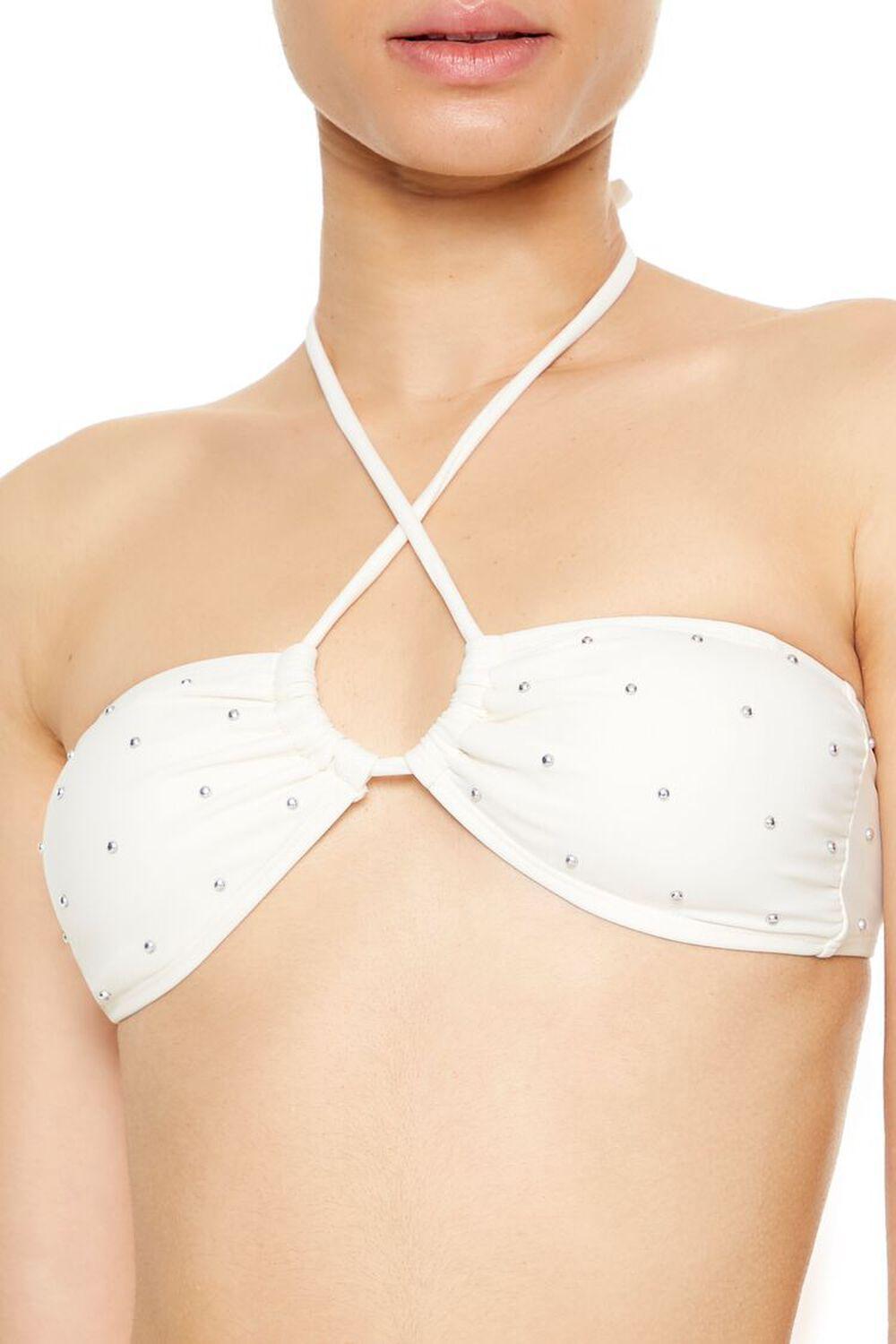 Studded Bandeau Bikini Top | Forever 21 Product Image