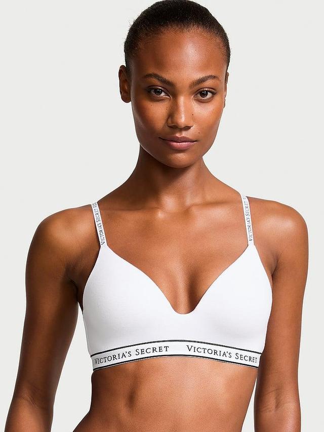 Lightly Lined Wireless Cotton Bra Product Image