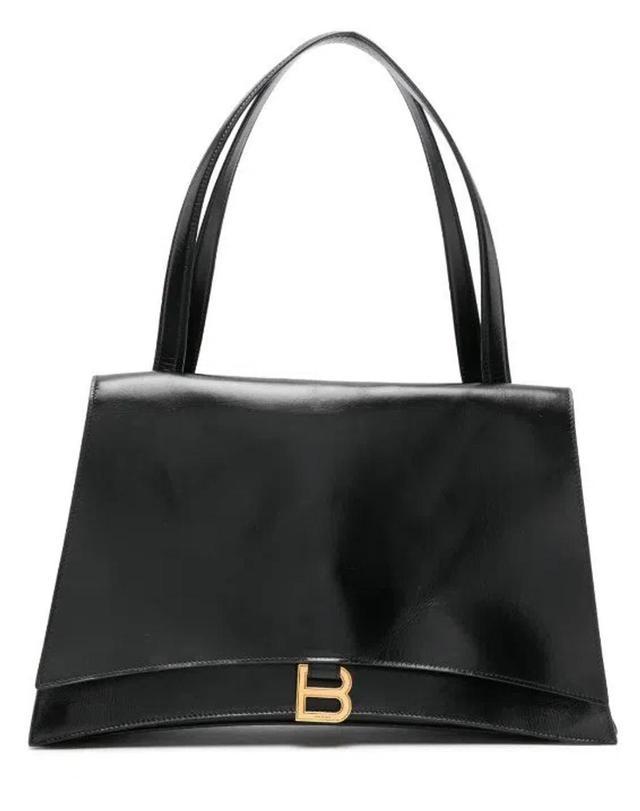 BALENCIAGA Crush On You Medium Shoulder Bag In Black Product Image