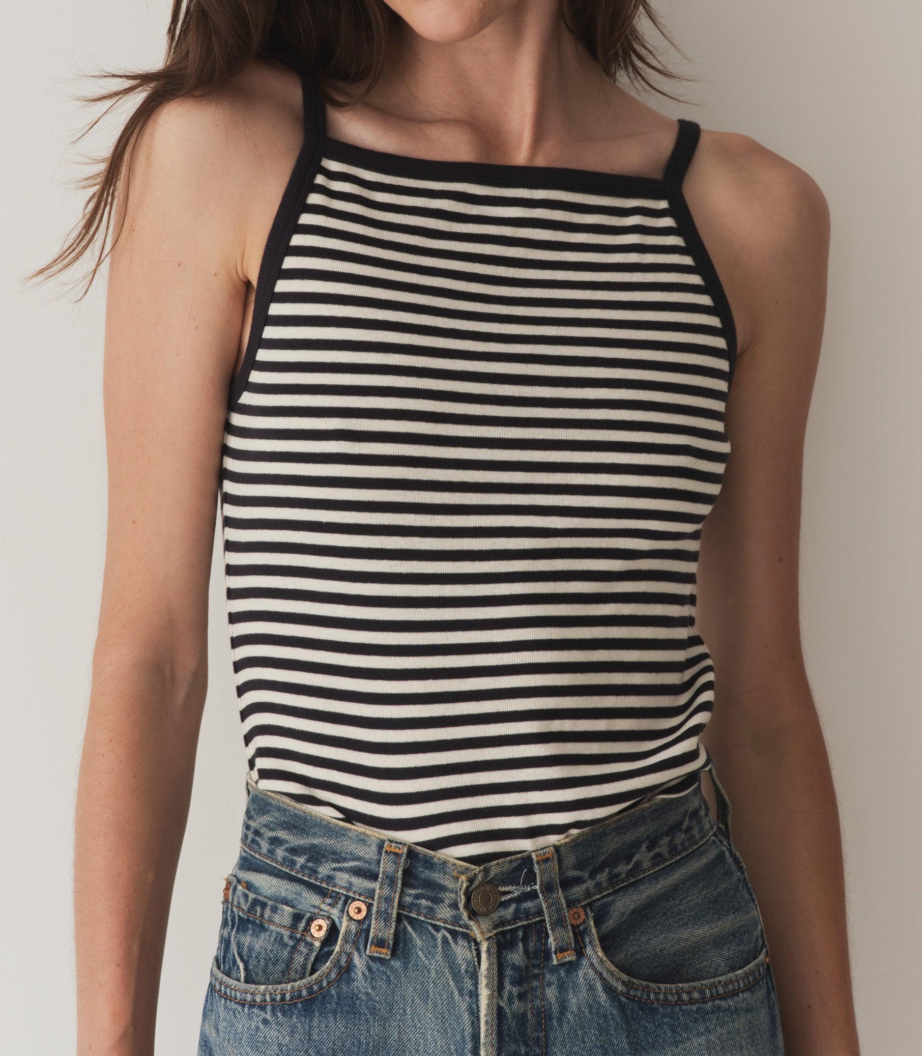 ANGIE TANK -- NANTUCKET STRIPE product image