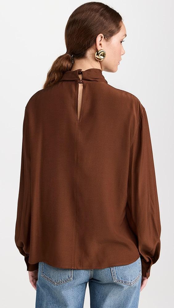 RECTO Flowing Wrap Blouse | Shopbop Product Image