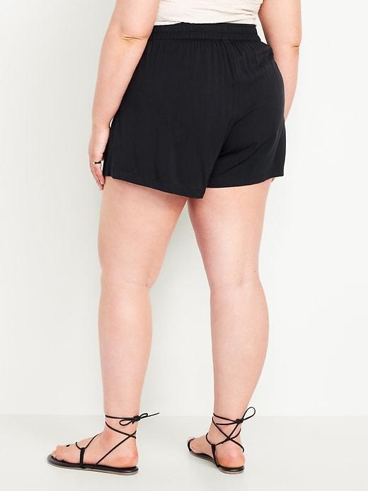 High-Waisted Playa Shorts -- 4-inch inseam Product Image