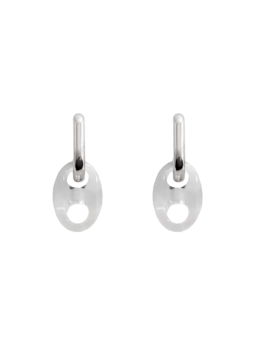 MANGO - Combined link earrings - One size - Women Product Image