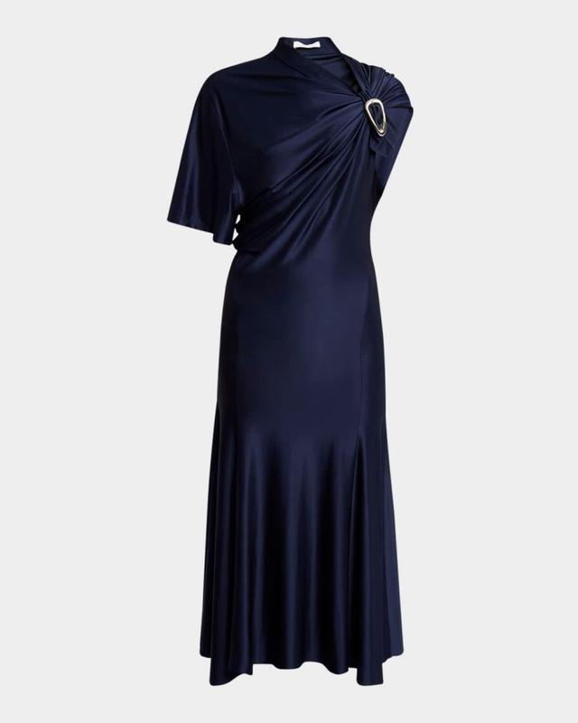 Draped Midi Dress Product Image