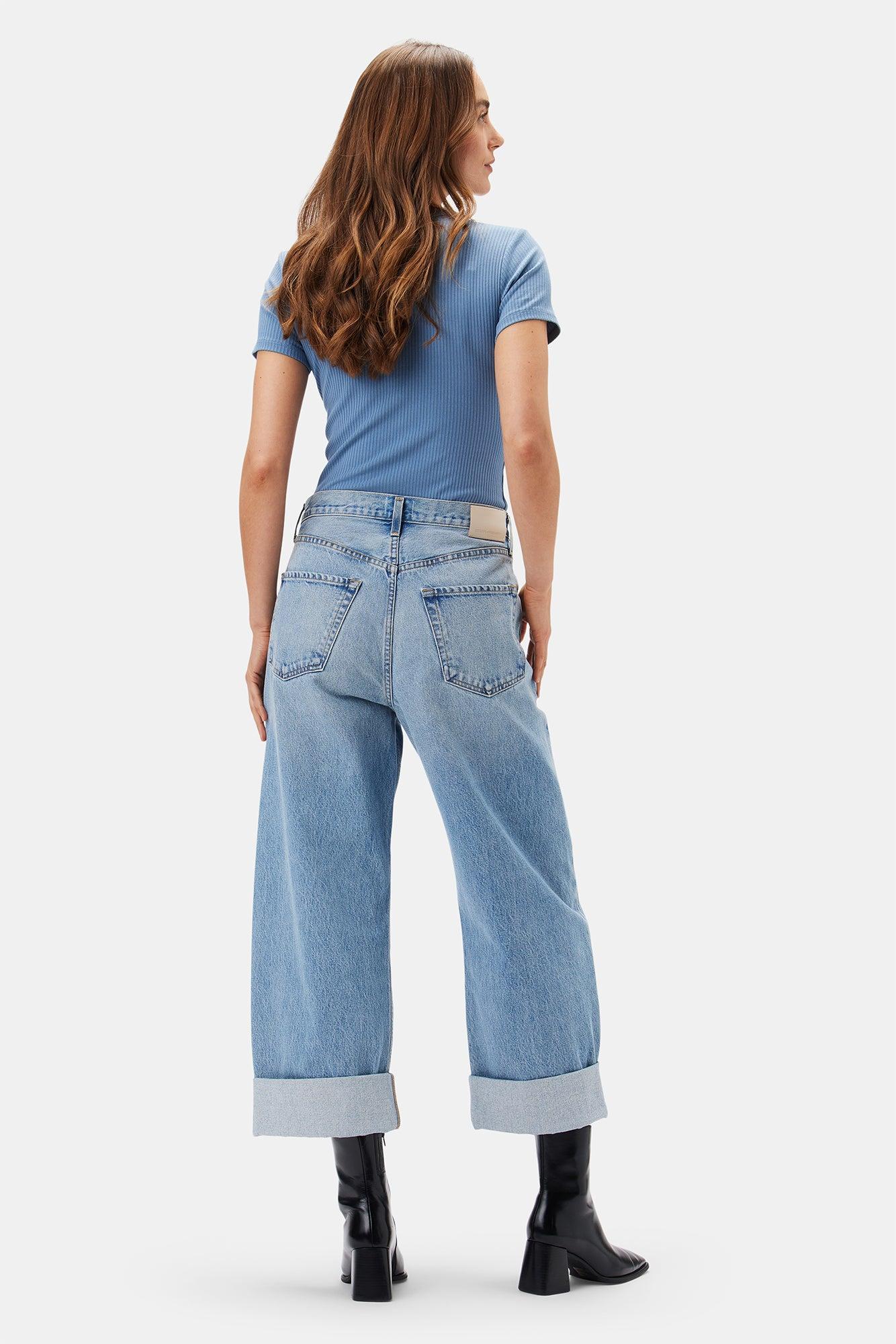 Citizens of Humanity Ayla Baggy Cuffed Crop Jean - Gemini Product Image