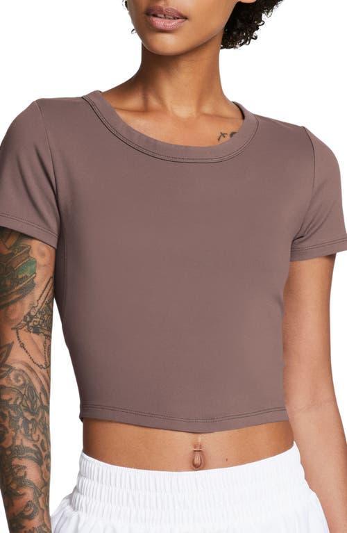 Nike Women's One Fitted Dri-FIT Short-Sleeve Cropped Top Product Image