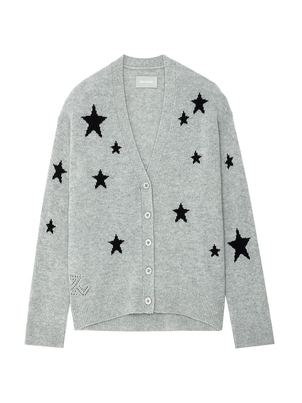 Womens Mirka Cashmere Star Cardigan Product Image