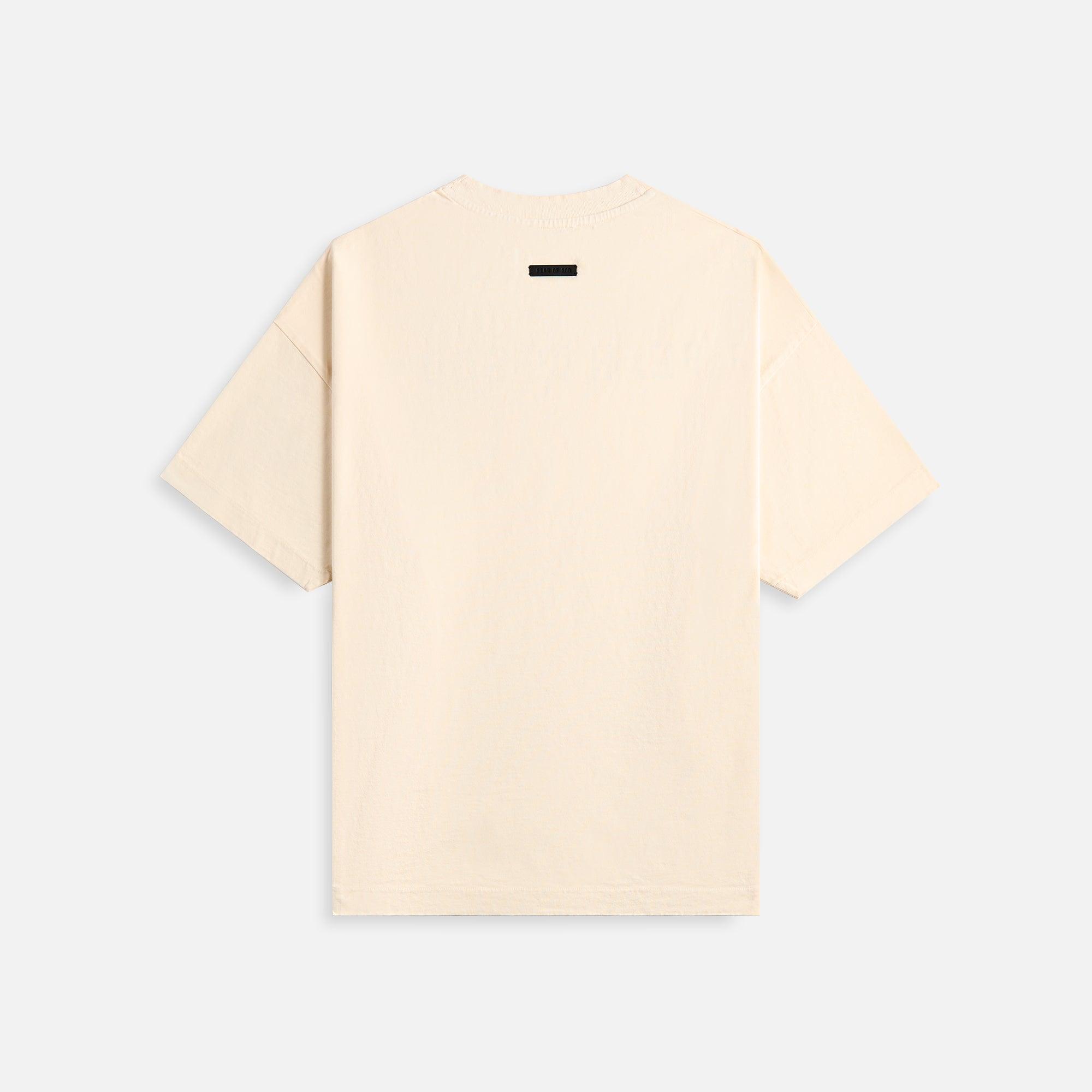 Fear of God Tee - Cream Male Product Image