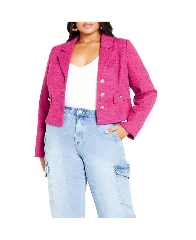 City Chic Womens Regina Jacket Product Image