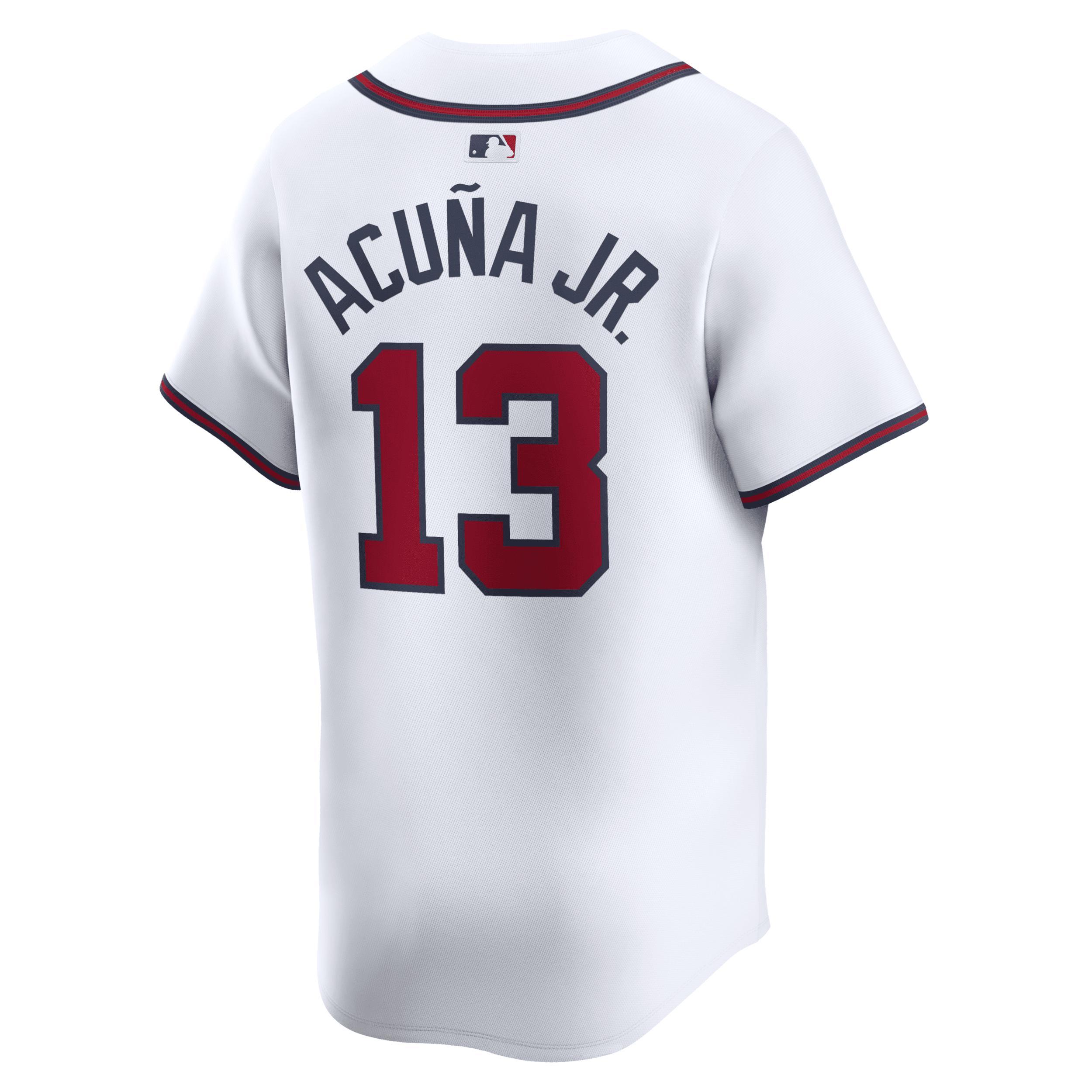 Ronald Acua Jr. Atlanta Braves Nike Mens Dri-FIT ADV MLB Limited Jersey Product Image