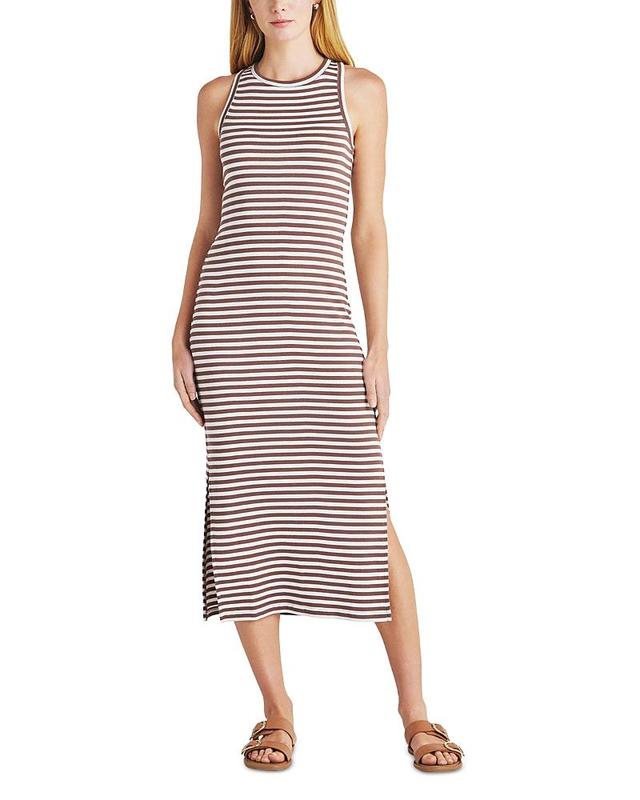 Benson Sleeveless Stripe Midi Dress Product Image