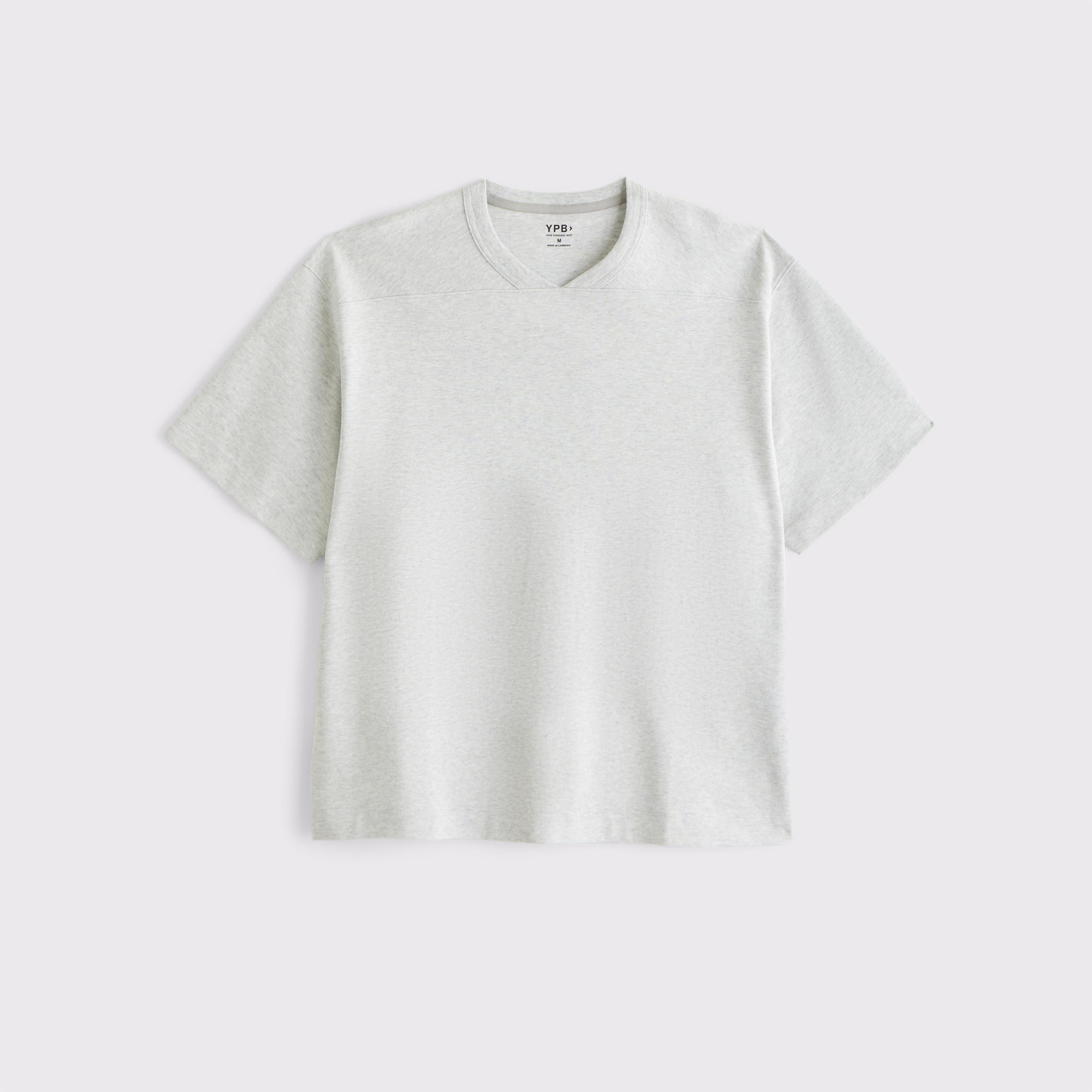 YPB Active Cropped Heavyweight Cotton Jersey Tee Product Image