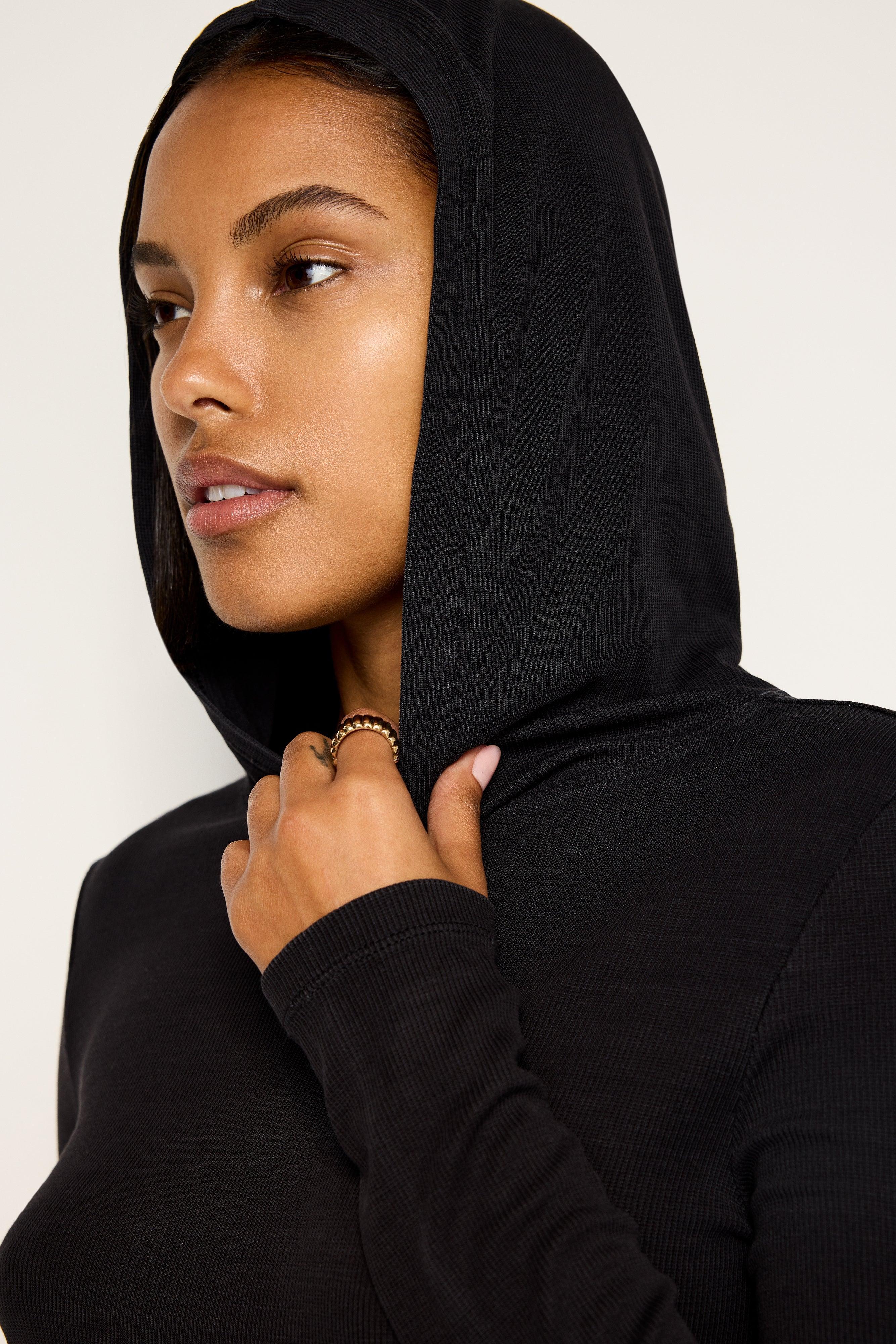 JEANIUS HOODIE | BLACK001 Product Image