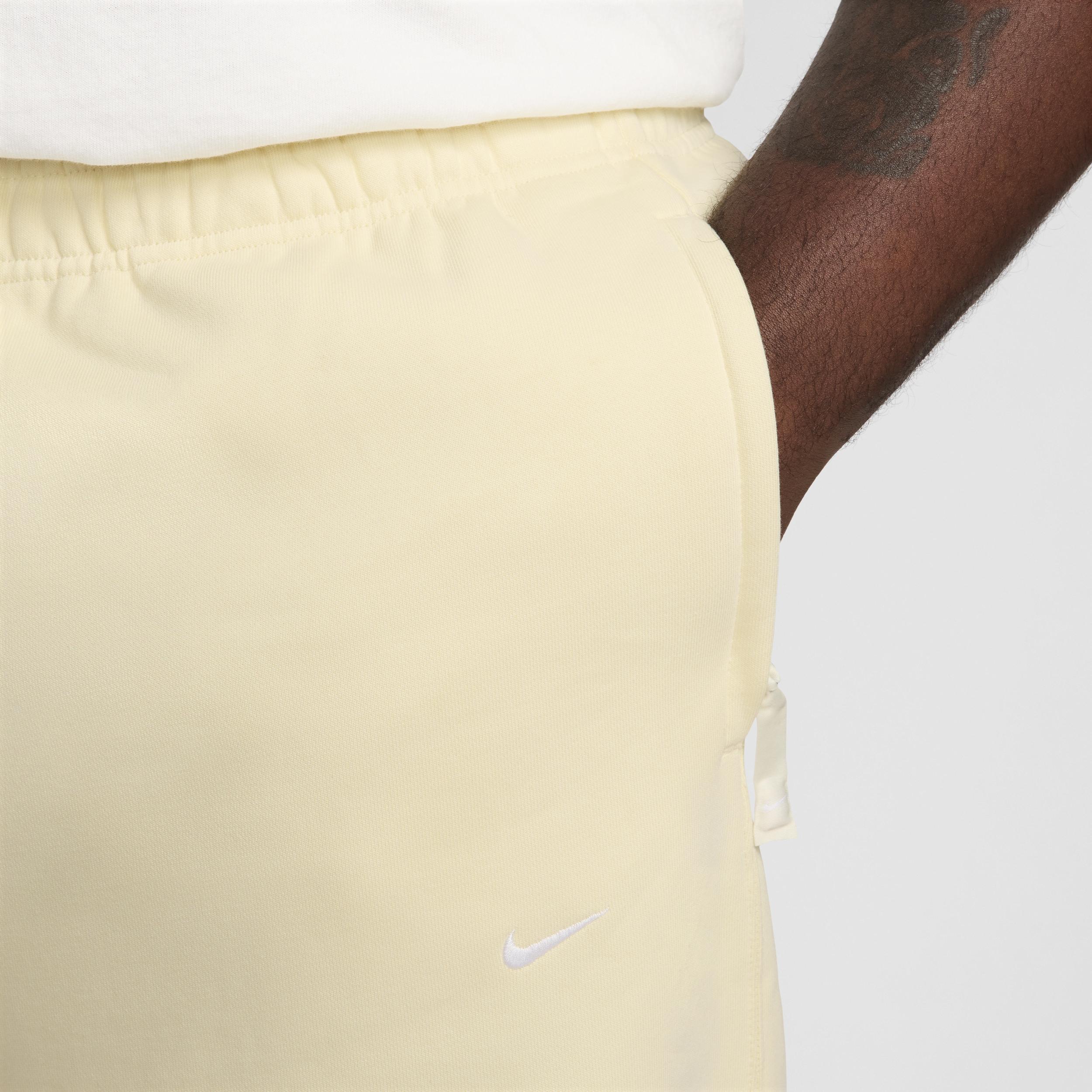 Nike Men's Solo Swoosh Open-Hem Fleece Pants Product Image