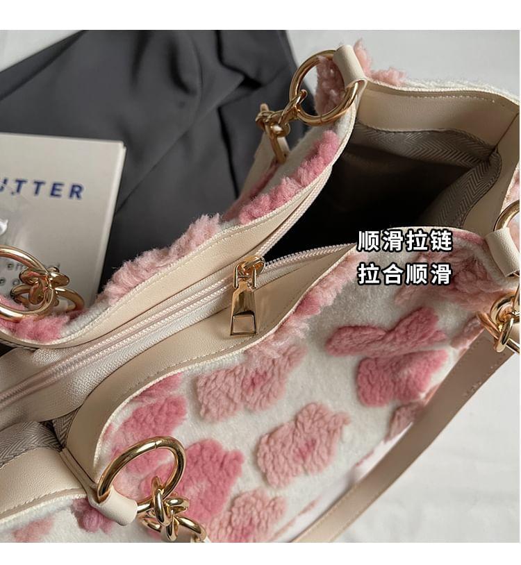 Floral Chain Strap Tote Bag Product Image