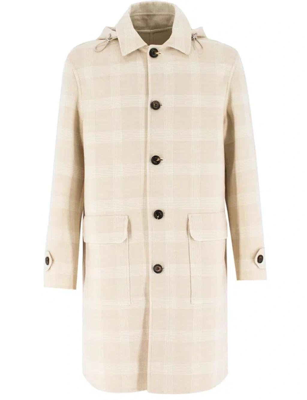 ELEVENTY Coat In Neutrals Product Image