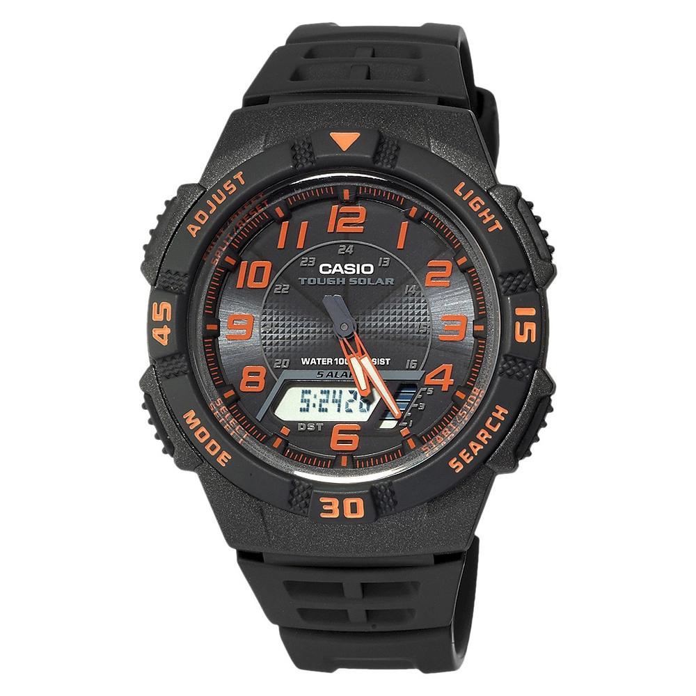 Casio Men's Solar Multi-Function Runners Watch - Black (WS220-1A) Product Image