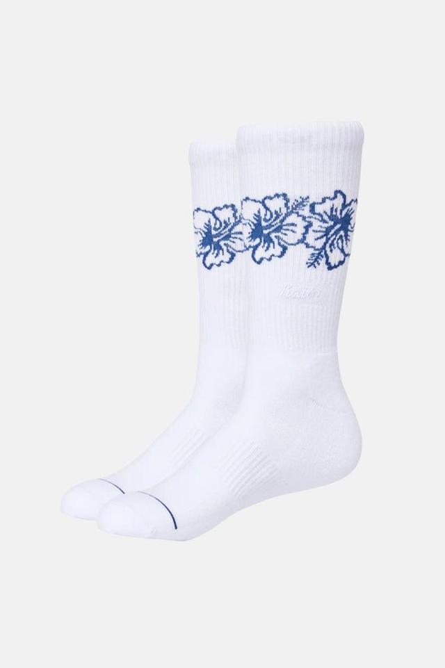 FLORAL STRIPE SOCK Product Image