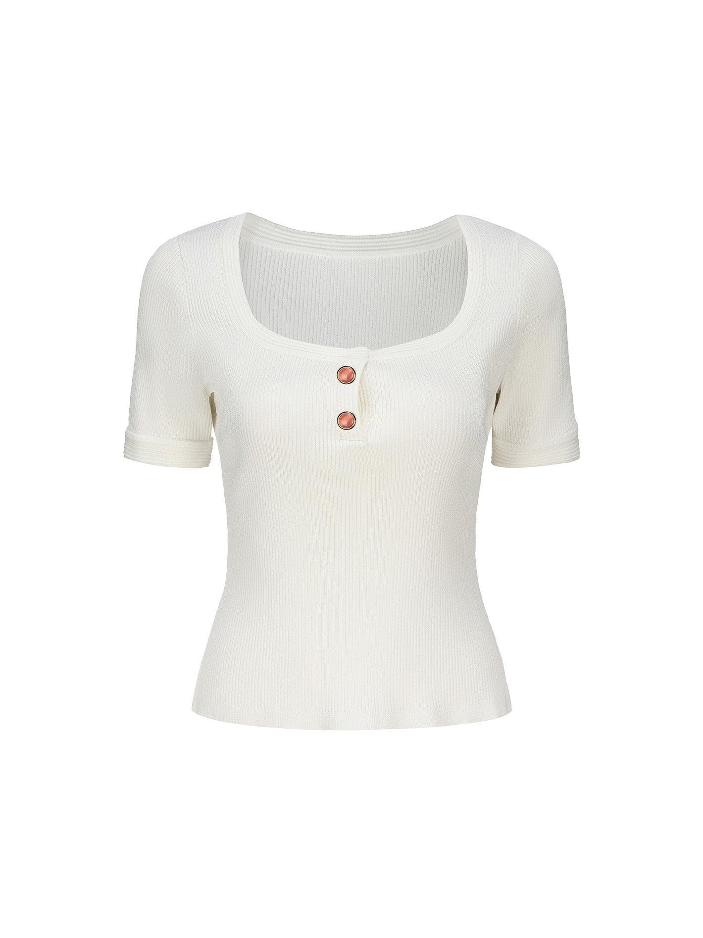 Gemma Top (White) Product Image