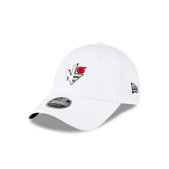 New Era Golf White 9FORTY Stretch-Snap Hat Male Product Image