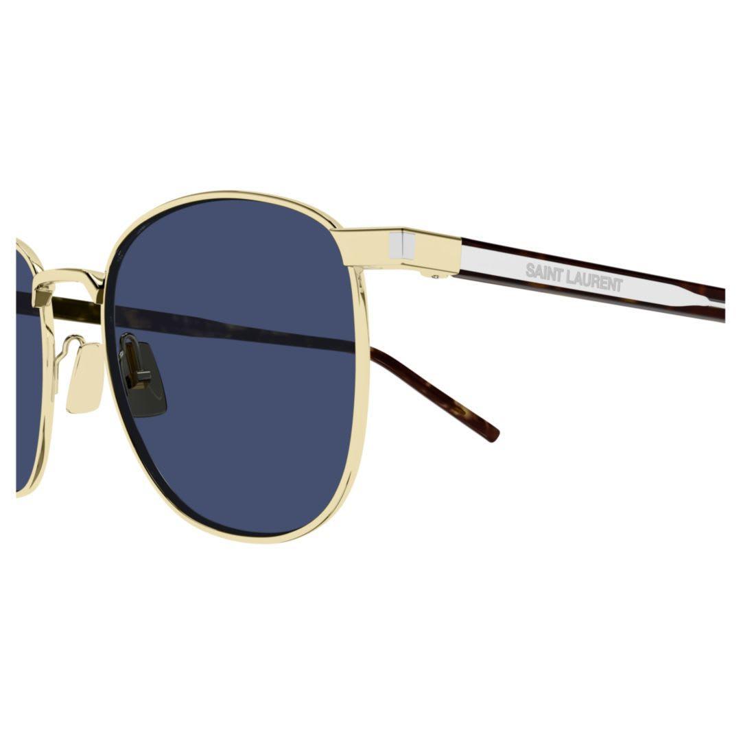 SAINT LAURENT Sl 747-005 Gold-crystal-blue Product Image