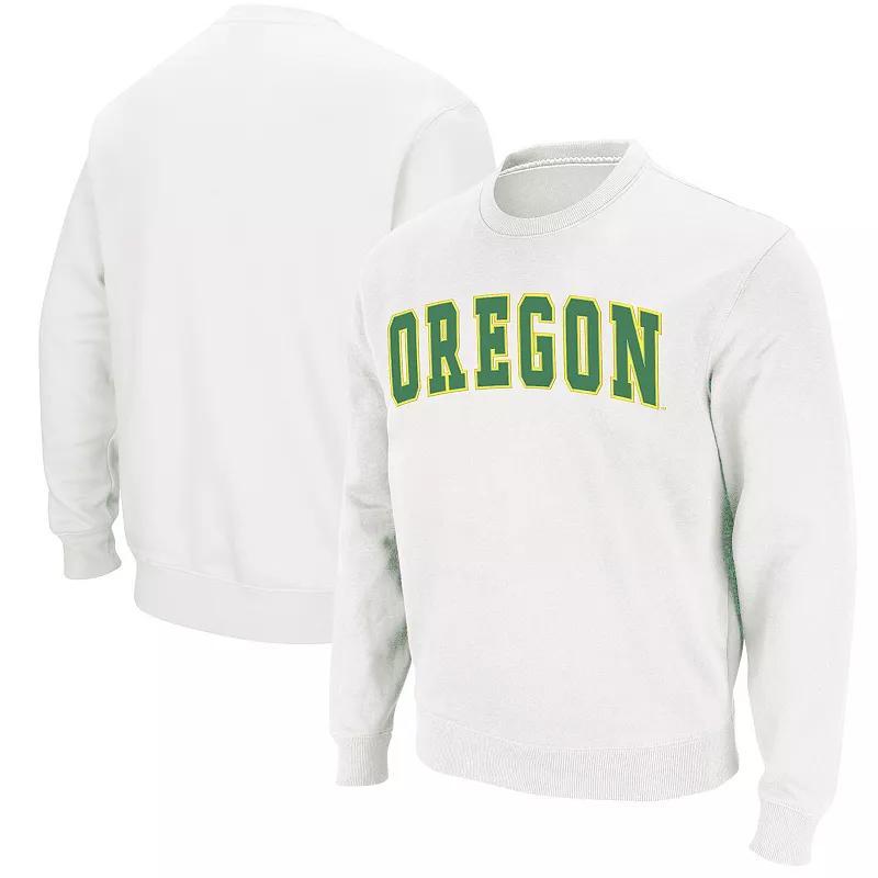 Mens Colosseum Oregon Ducks Arch & Logo Sweatshirt Product Image