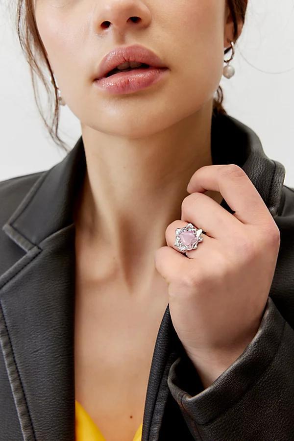 Cateye Heart Ring Womens at Urban Outfitters Product Image