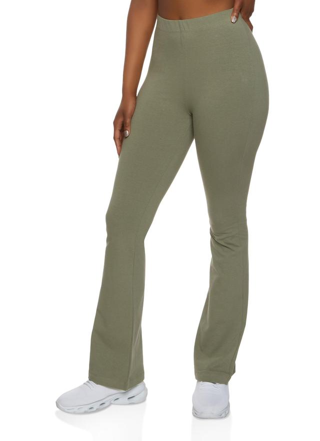 Womens High Waist Flare Yoga Pants Product Image